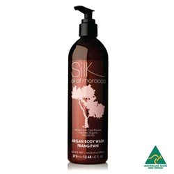 SILK OIL OF MOROCCO Argan body wash - frangipani